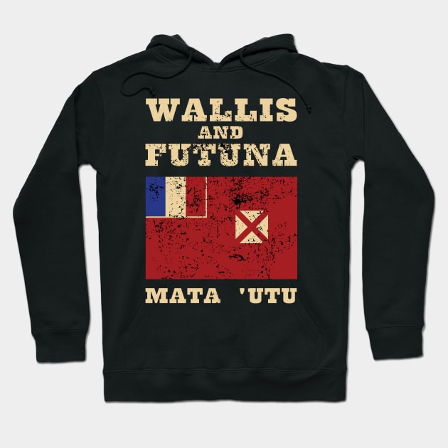 Flag of Wallis and Futuna Hoodie by KewaleeTee